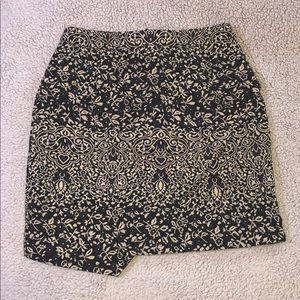 H&M NWT Asymmetrical Floral Mini Skirt